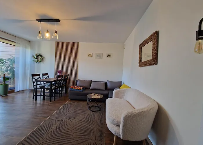 Komfortowy Apartament Dwupokojowy Z Tarasem I Garaz
